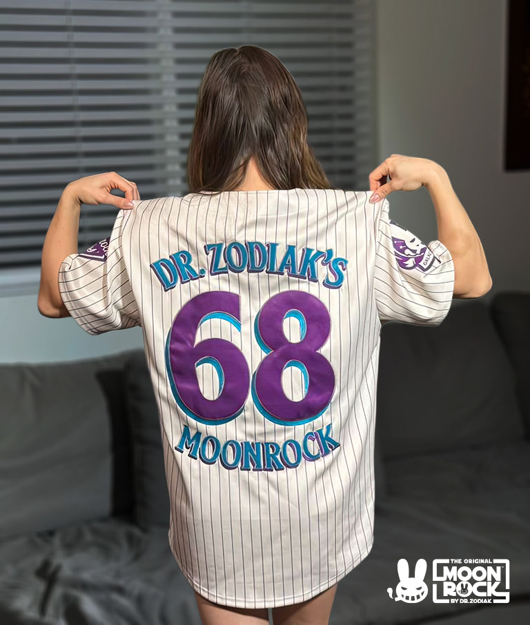 Dr. Zodiak's Moonrock LIMITED Baseball Jersey — PRE-ORDER – Dr